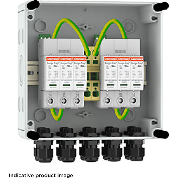 Mersen Photovoltaik-Stringbox 2 MPP 1000V Typ 1+2 PVBT12-1000V-B-213